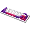 LORGAR KBP70MW, Teclado de gaming mecânico sem fios 65% Pro, branco, layout EN