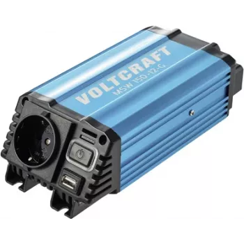 Inversor Voltcraft MSW 150-12-G 150 W 12 V/DC - 230 V/AC onda sinusoidal modificada (VC-13984525)