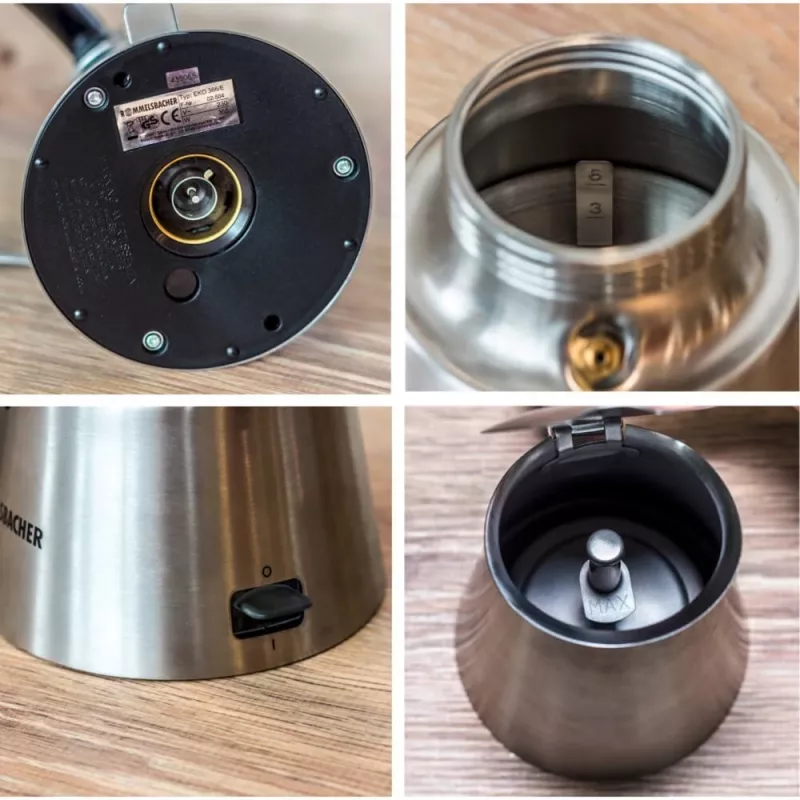 Máquina de café EKO 366/E Elpresso deLuxe, cafeteira de café expresso
