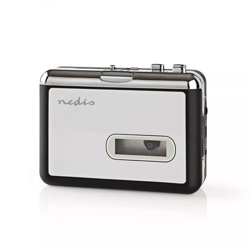 Conversor de cassetes Nedis ACGRU100GY USB / 3,5 mm USB/a pilhas Cinzento