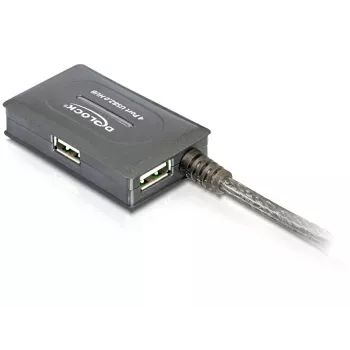 Cabo de extensão USB2.0 DeLock 10m ativo com hub de 4 portas - Hub - 4 x USB2.0 (82748)