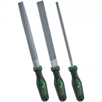 Bosch conjunto de limas para madeira, 3 peças, lima