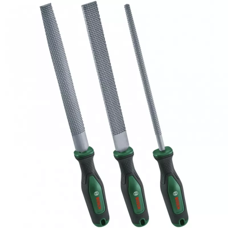 Bosch conjunto de limas para madeira, 3 peças, lima