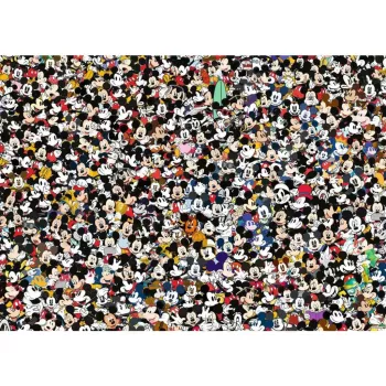 Puzzle Ravensburger 12000529 — 1000 peças, Mickey Mouse Cartoons, 700×500 mm, a partir dos 14 anos