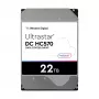 Disco rígido SAS de 3,5 polegadas Western Digital Ultrastar DH HC570 22 TB, 12 Gbit/s, 7200 rpm, 512 MB cache