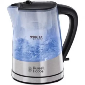Chaleira elétrica Russell Hobbs Purity 1l preto vidro 22850-70 2285070 (22850-70)