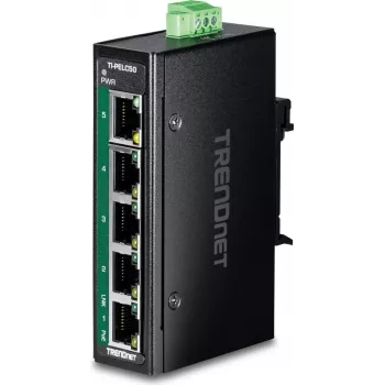 TRENDnet 5-PORT INDUSTRIAL FAST ETHERNE - Switch - 5 portas (TI-PELC50)