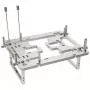Caixa de bancada Mini Streacom BC1 Mini V2 prateado — estrutura compacta de open-frame