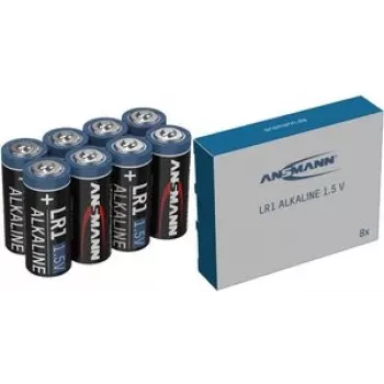 ANS 1520-0013 - Pilha alcalina LR1 pack de 8 - Pilha (1520-0013)
