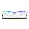 DIMM 32 GB DDR5-6000 (2x 16 GB) Kit duplo, memória branca, FF4D532G6000HC38ADC01, Delta RGB, INTEL XMP
