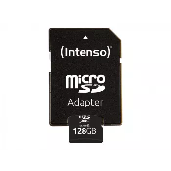 MEMÓRIA MICRO SDXC 128GB C10/W/ADAPTER 3413491 INTENSO