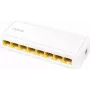 Switch de rede LogiLink – 8 portas RJ45 – Gigabit – caixa de plástico – branco