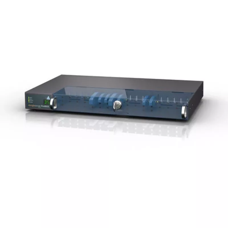 Servidor de impressão SEH dongleserver ProMAX Ethernet LAN preto azul