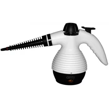 Camry Premium CR 7021 Limpador a vapor portátil 0,35 L 1500 W Preto, Branco