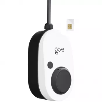 Charger Gemini 2.0, 11 kW (16A 3-phase), Wallbox White/black, without cable, 4G/LTE