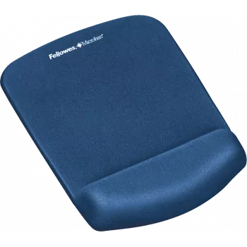 Tapete de rato PLUSHTOUCH/azul 9287302 Fellowes