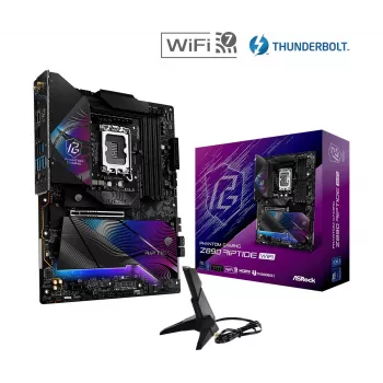 Motherboard ASRock Z890 Riptide WiFi — Intel Z890, LGA1851, ATX, DDR5, 4 DIMM, Wi‑Fi 7, LAN 2.5Gb, Thunderbolt 4