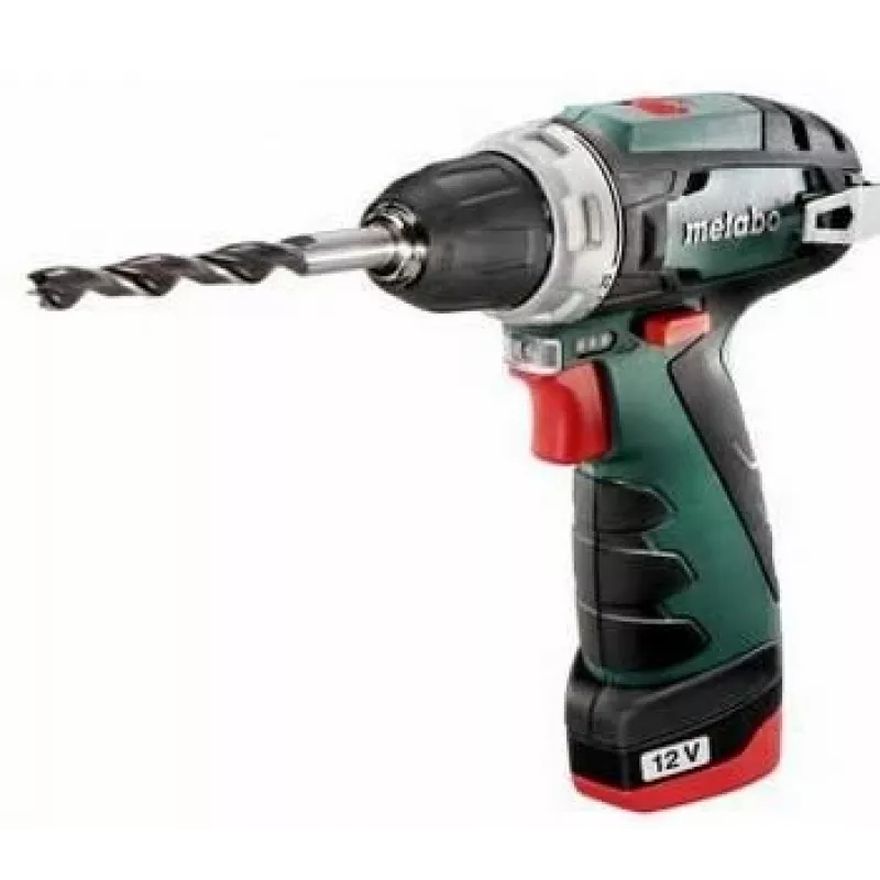 Berbequim de punho de pistola Metabo POWERMAXX BS BASIC 1400 rpm, 800 g, bucha de aperto rápido