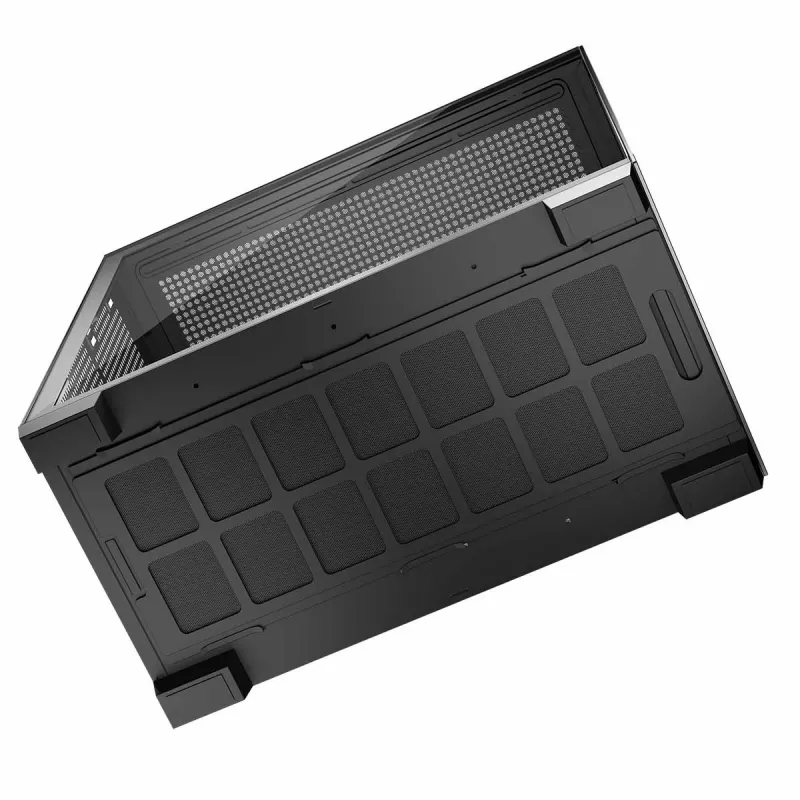 Caixa de PC MODECOM Volcano Stellar NF ATX Midi Tower, vidro temperado, preto, suporta ATX/micro ATX, GPU até 420 mm, cooler da CPU 175 mm