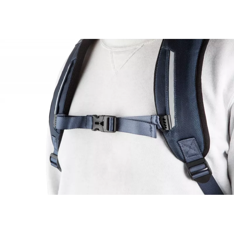 Mochila de viagem XD-Design Bobby Explore azul em polietileno tereftalato