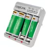 Carregador de pilhas para Ni-MH / Ni-Cd AA / AAA / 9V