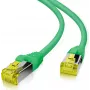 Cabo de rede helos Ultra Flex 5 m S/FTP Cat6a RJ-45, cabo de rede blindado