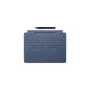 Teclado Microsoft Surface Pro com caneta fina QWERTZ alemão azul