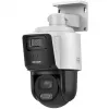 Câmara de rede PTZ Hikvision TandemVu 4MP+4MP 10X POE