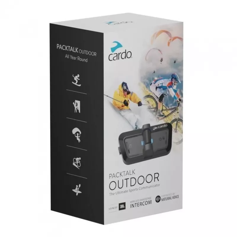 Intercomunicador para motociclo CARDO PACKTALK OUTDOOR SINGLE