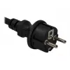 Extensão de energia LogiLink LPS256 1.5m 6 tomadas AC exterior preto amarelo