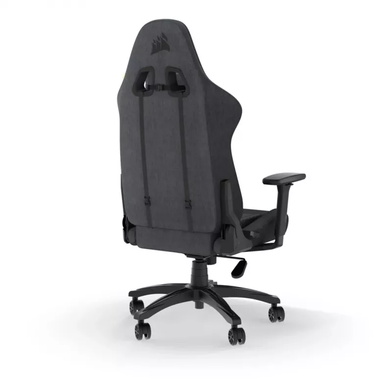 CORSAIR - Cadeira gaming TC100 RELAXED (tecido – cinzento/preto)