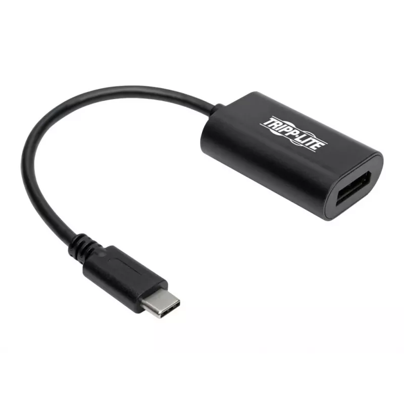 Tripp Eaton Tripp Lite Series Adaptador conversor de vídeo USB-C para DisplayPort 4K x 2K @ 60Hz, Preto, USB Type-C para DP, USB-C, USB Type-C 6 polegadas