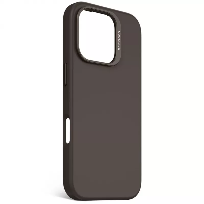 Capa de silicone Decoded para telemóvel 16 cm 6,3 polegadas preta