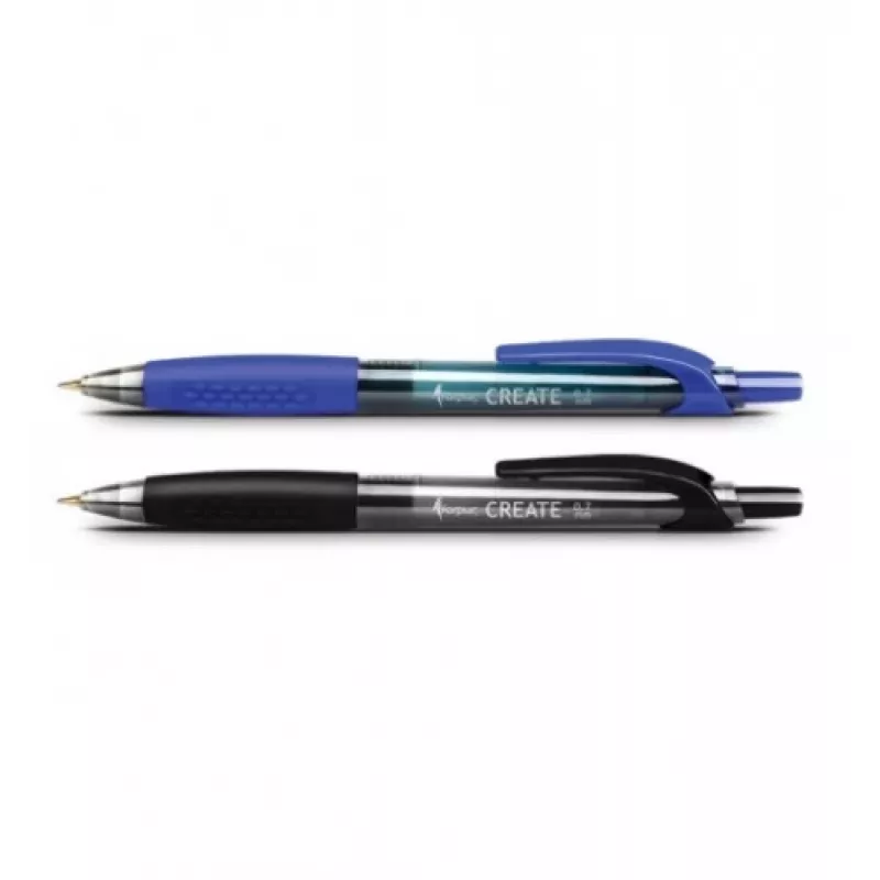 Esferográfica retrátil Forpus Create, 0,7 mm, preto 1208-050