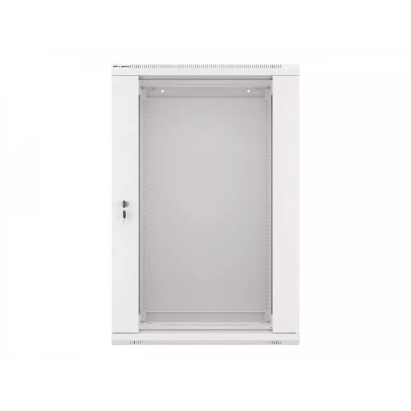 Armário de instalação de parede Lanberg 19'' 18U 600x450mm cinzento (porta lisa)