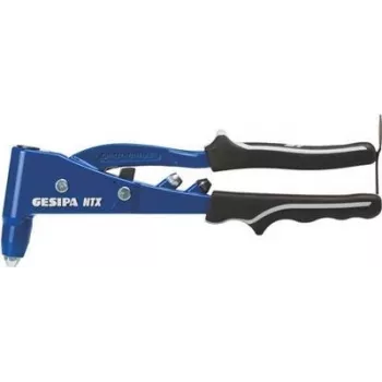 Ferramenta de rebitar GESIPA NTX-F para rebites de 2,4–5 mm, 260 mm de comprimento