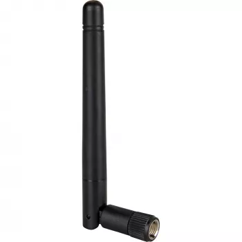 Antena Wi-Fi 802.11 b/g/n Delock RP-SMA 2 dBi omnidirecional com articulação (88339)