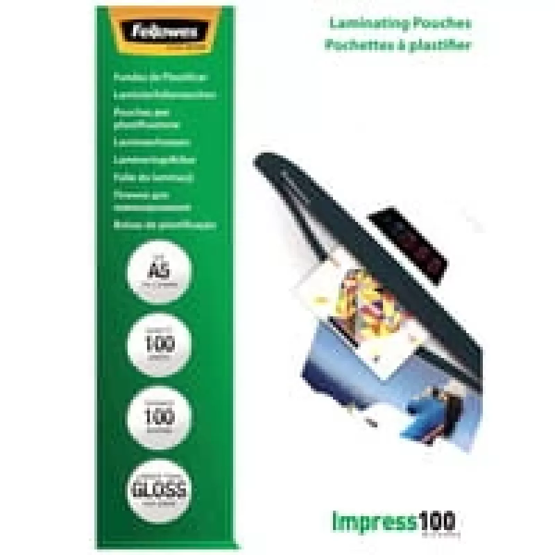Película de plastificação GLOSSY/A5 100 100 unidades 5351002 Fellowes
