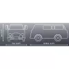 Brinquedo de construção Cobi Barkas B1000 24600 maquete à escala 1:35, blocos detalhados