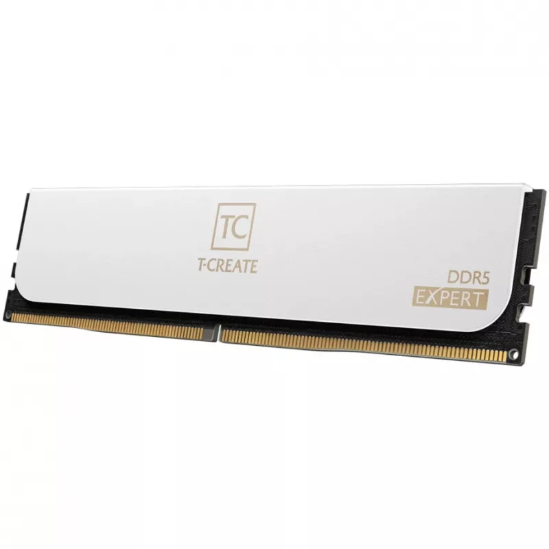 DIMM 32 GB DDR5-6400 (2x 16 GB) Dual-Kit, memória branca, CTCWD532G6400HC32ADC01, AMD EXPO