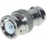 Adaptador ShiverPeaks 85331 — ficha F (conector fêmea) para ficha BNC (conector macho), adaptador coaxial