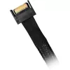 Cabo ICY DOCK MB414L-B MCIO 4i SFF-TA-1016 para MCIO 4i SFF-TA-1016, 0,5 m