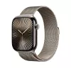 Pulseira Apple 46mm milanesa natural M/L titânio
