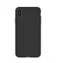 Capa de proteção em silicone Devia para iPhone XS Max (6,5 polegadas, preta)