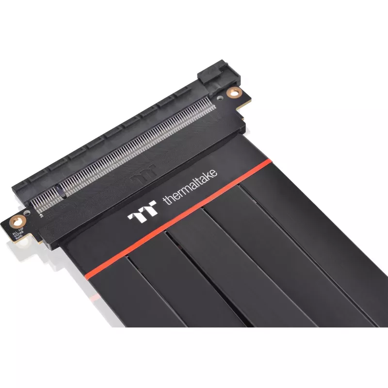 Thermaltake AC-058-CO1OTN-C1 cabo extensor riser PCIe 4.0 x16, 0,3 m, preto