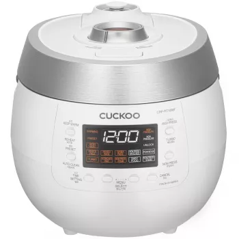 Cuckoo CRP-RT1008F, branco, 1,8 l, alumínio, LED, botões, 1,2 m