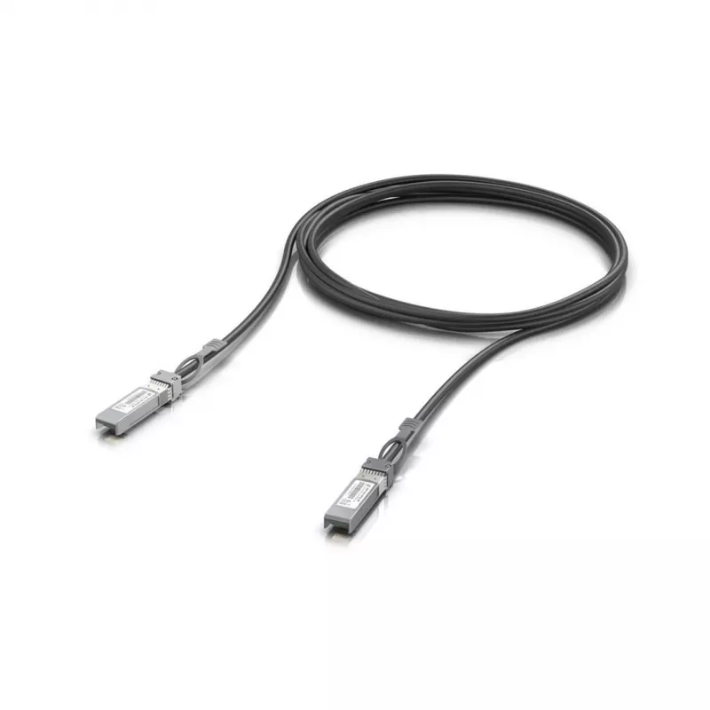 Ubiquiti UACC-DAC-SFP28-3M Cabo InfiniBand/fibra ótica Preto