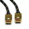 Cabo DisplayPort ROLINE 11.04.5922 3 m preto dourado