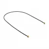 Cabo coaxial DeLOCK 89609 0,3 m MHF (I-PEX) preto dourado
