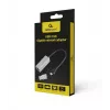 Gembird A-USB3AC-LAN2G-01 Adaptador de rede USB 2,5 Gigabit, cinzento sideral